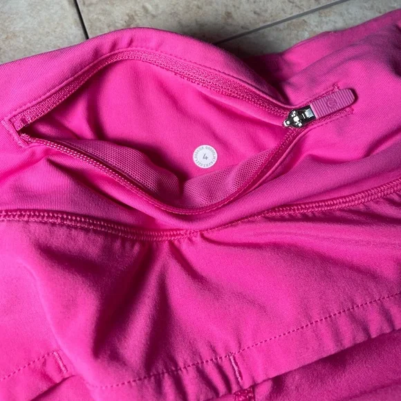Lululemon speed up 4” sonic pink rare hot pink - Picture 7 of 14